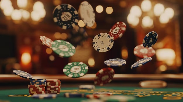 Card hand comparison showing player and dealer positions
